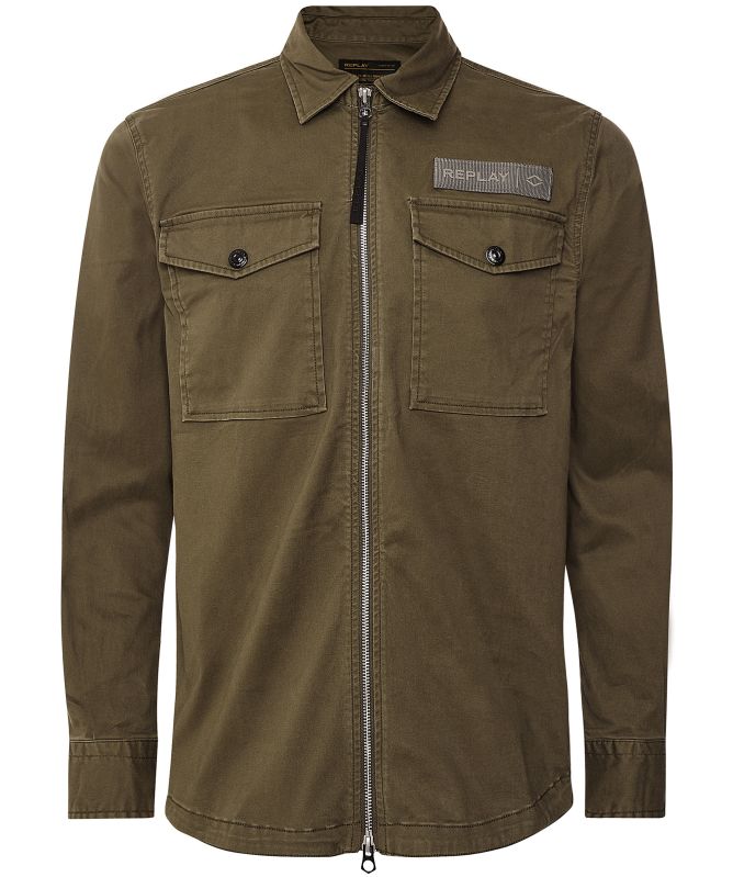 Replay Zip-Through Overshirt