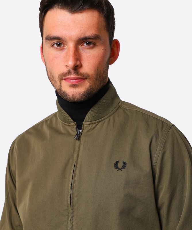 Fred Perry Zip Bomber Overshirt