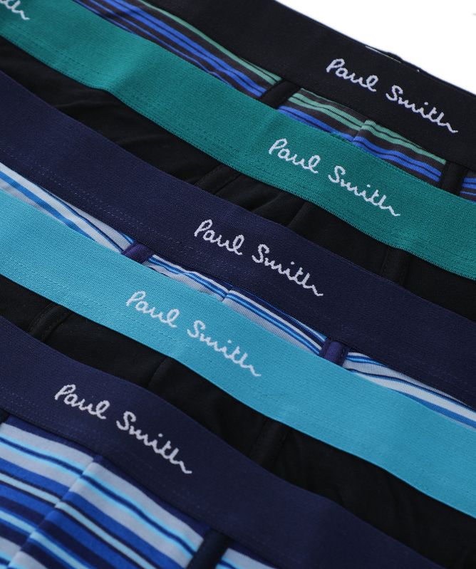 Paul Smith Stripe Mix Boxer Briefs 5 Pack