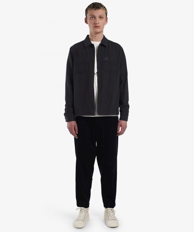 Fred Perry Wool Blend Overshirt