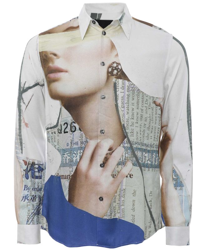 Limitato Face On Text Shirt