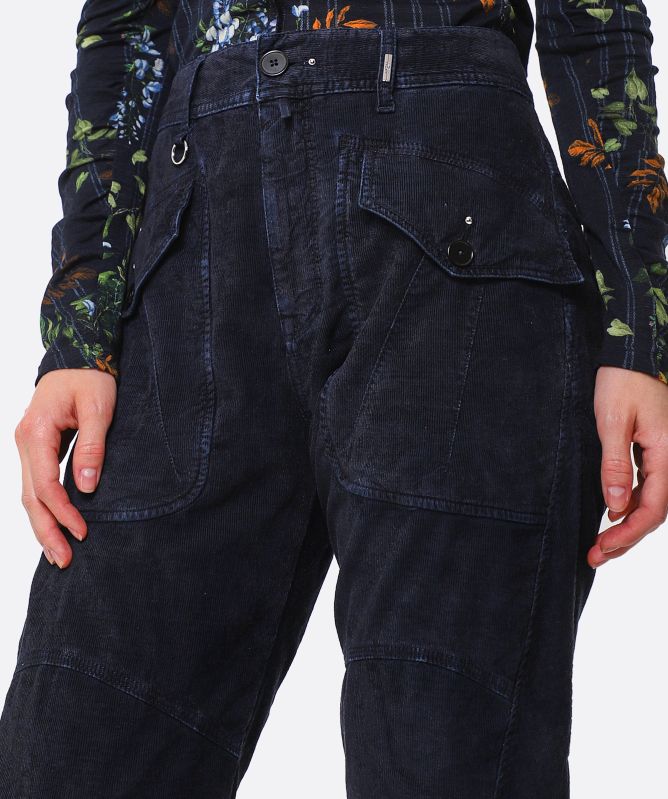 High Courageous Corduroy Cargo Pants