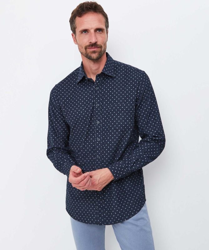 Rodd and Gunn Sports Fit Harrington Shirt