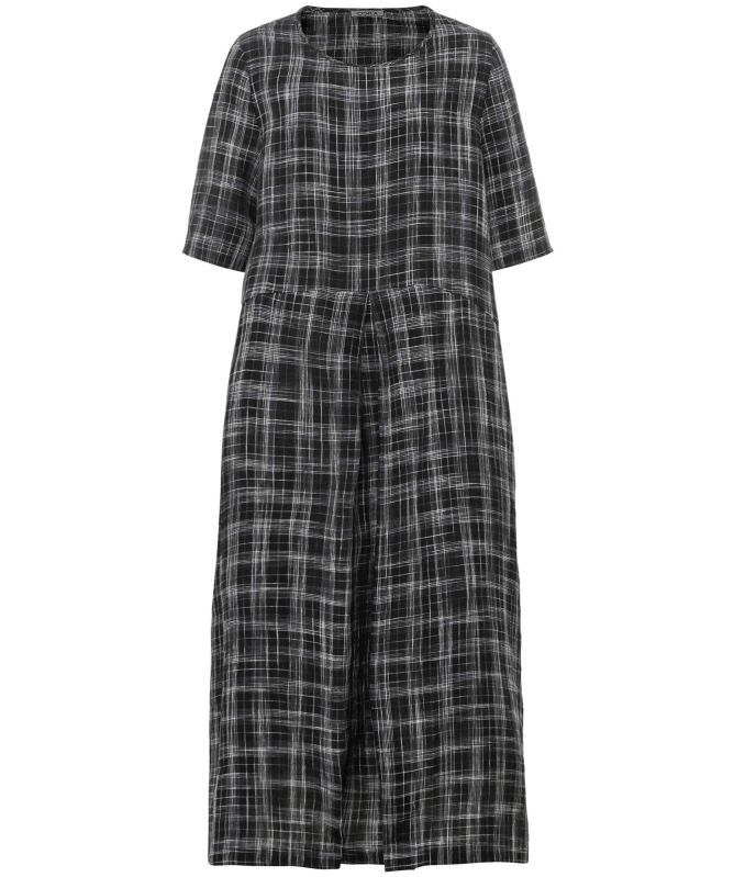 OSKA Linen Check 522/1306 Dress