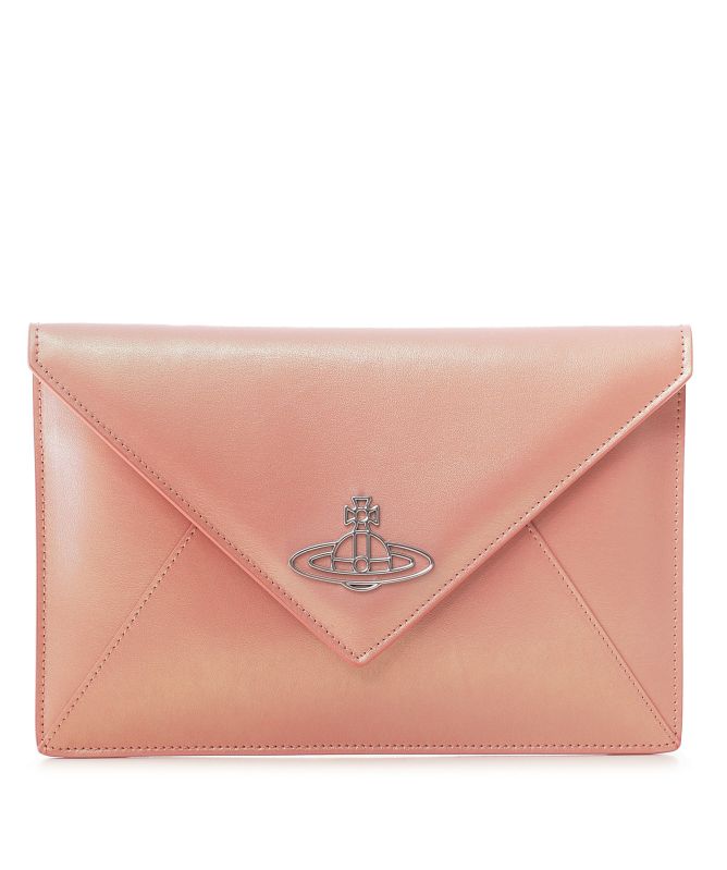 Vivienne Westwood Pearlised Envelope Clutch