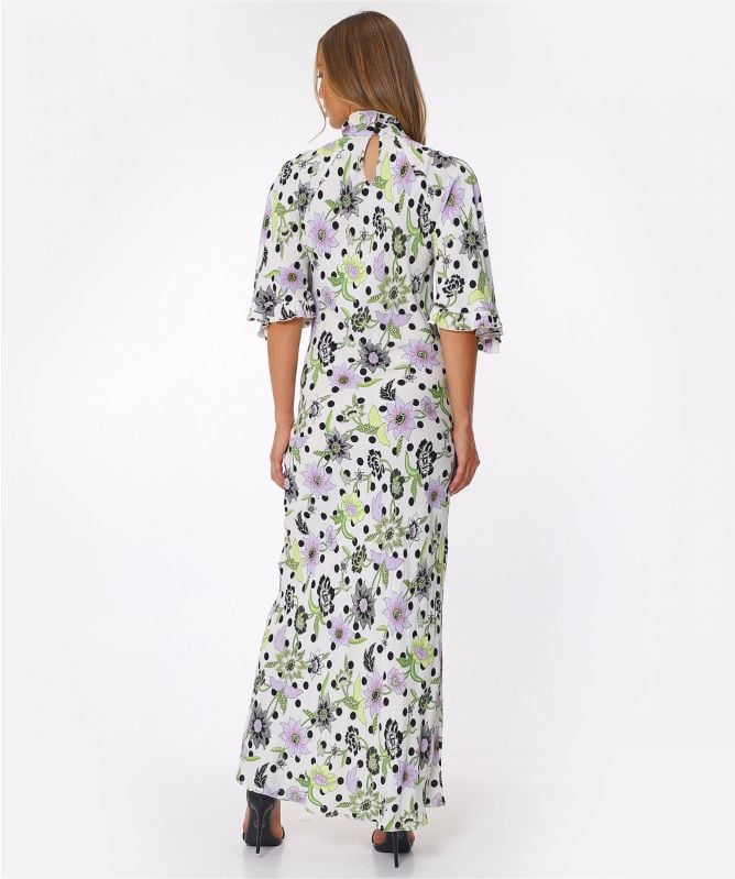 Hayley Menzies Florence Crepe Maxi Dress