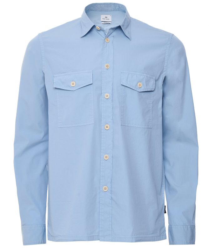 Paul Smith Seersucker Patch Pocket Shirt