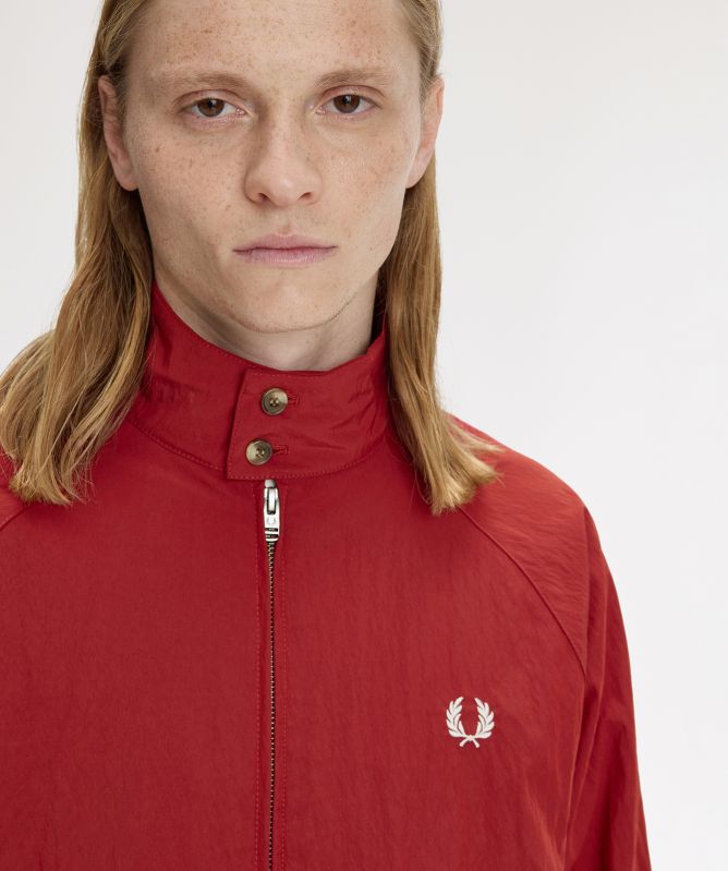 Fred Perry Crinkle Harrington Jacket