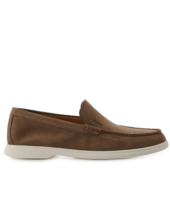 BOSS Suede Sienne Loafers display picture 3