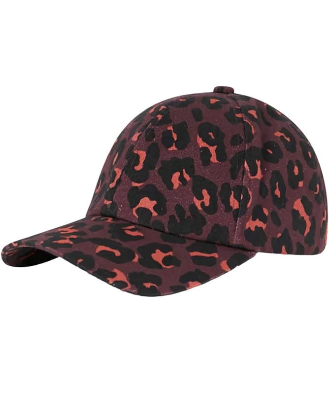Never Fully Dressed Dark Leopard Cap