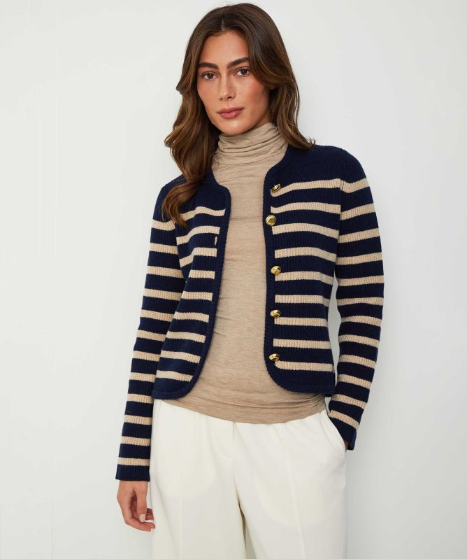 rag & bone Nancy Merino Wool Cardigan