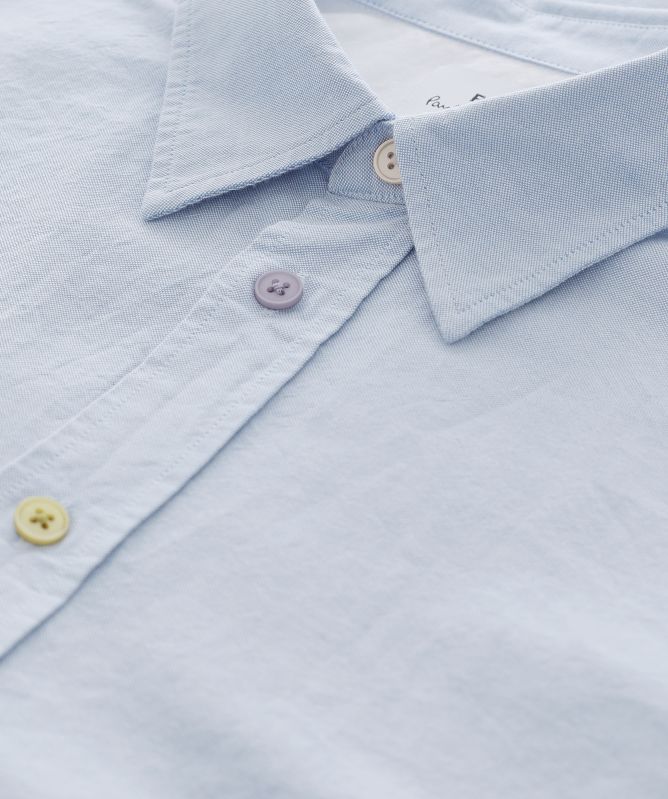 Paul Smith Multicolour Button Collar Shirt