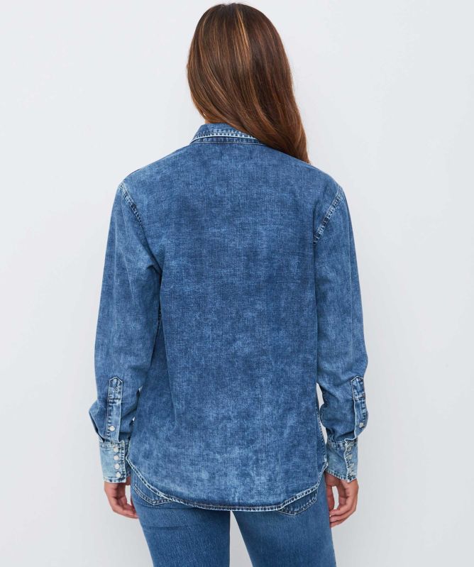Replay Three Pocket Denim Shirt
