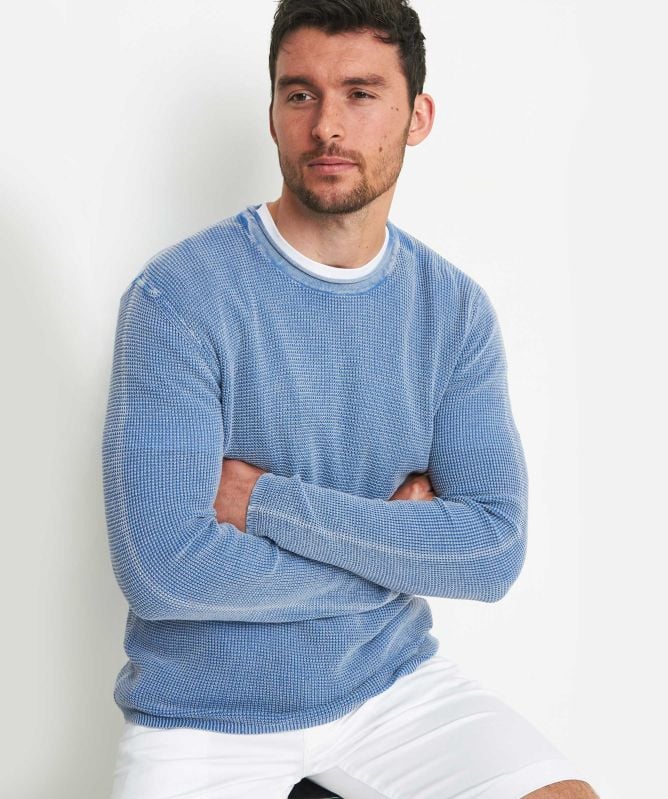 Replay Waffle Knit Jumper