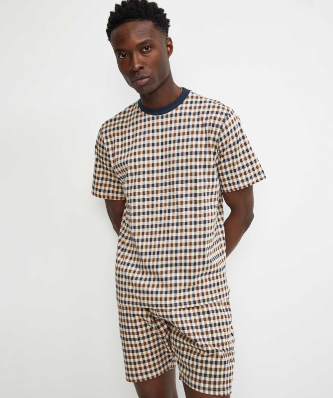 Aquascutum Club Check T-Shirt