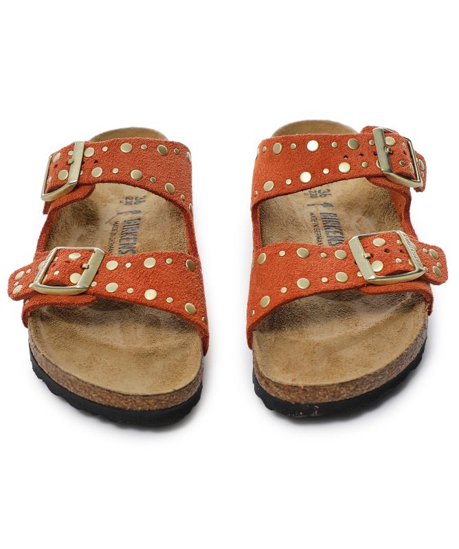 Birkenstock Arizona Rivet Suede Sandals