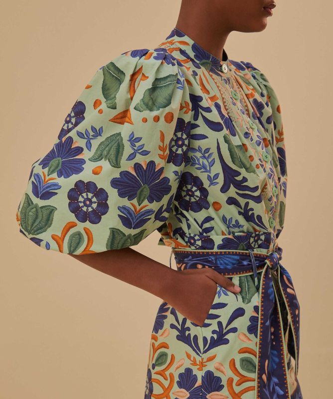 FARM Rio Ocean Tapestry Romper