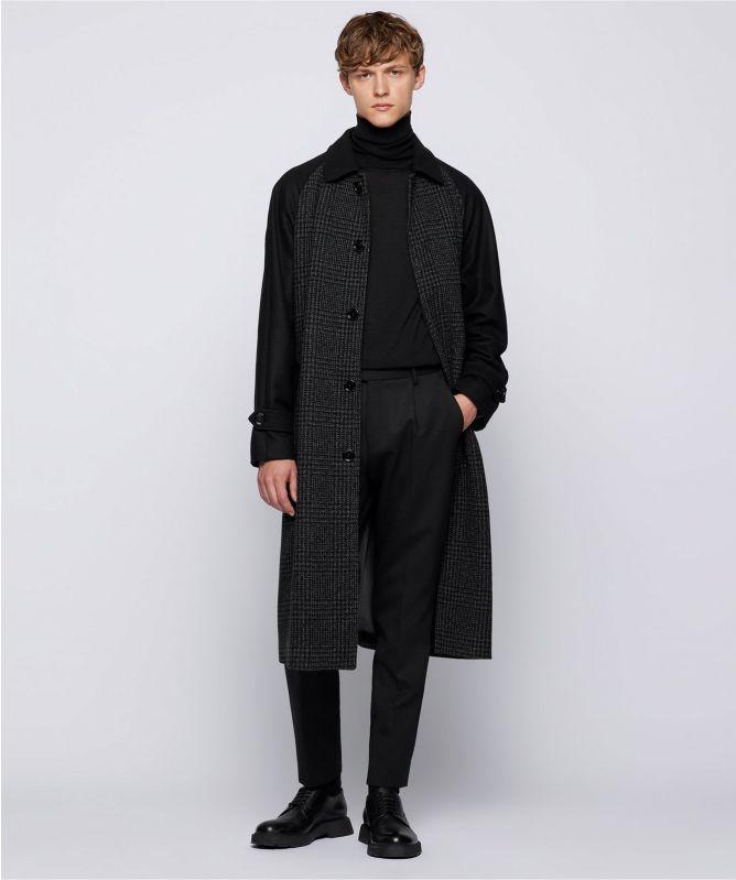 BOSS Virgin Wool Roll Neck Musso-P Sweater