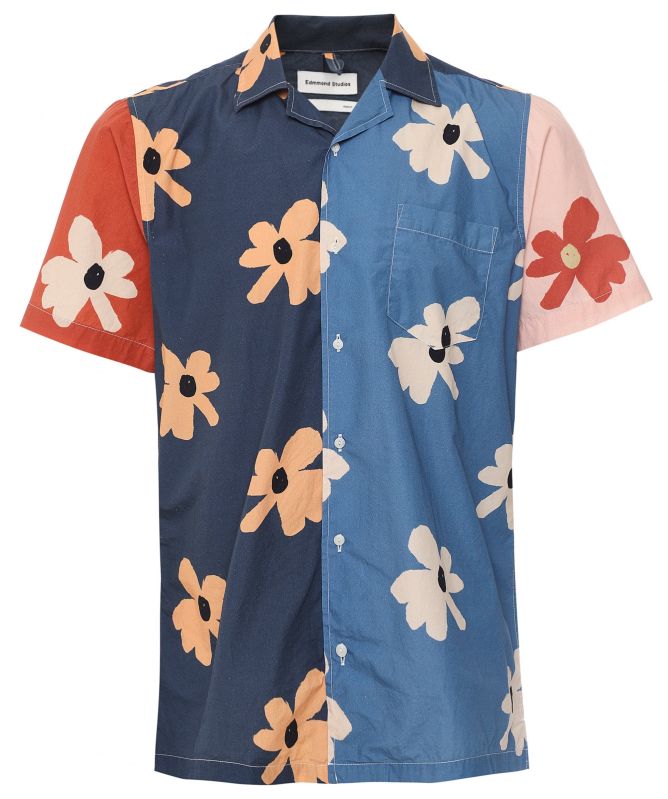 Edmmond Studios Patchwork Floral Shirt