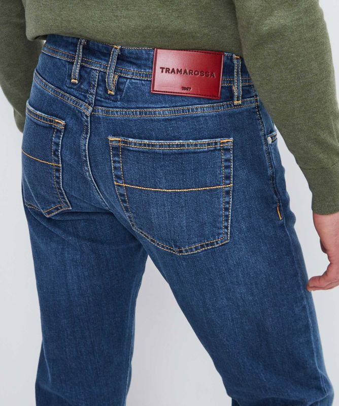 Tramarossa Slim Fit Michelangelo DBSC Jeans