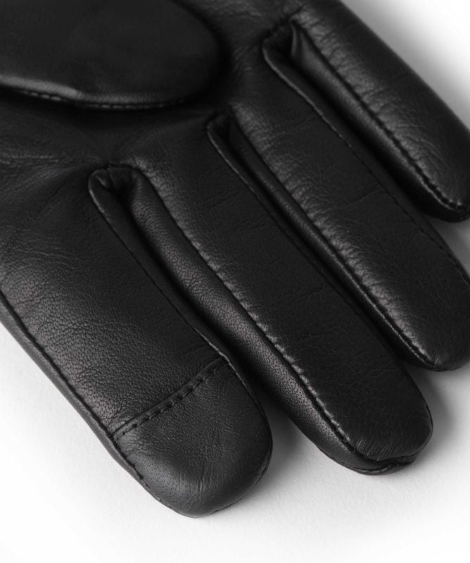 Holland Cooper Monogram Leather Gloves