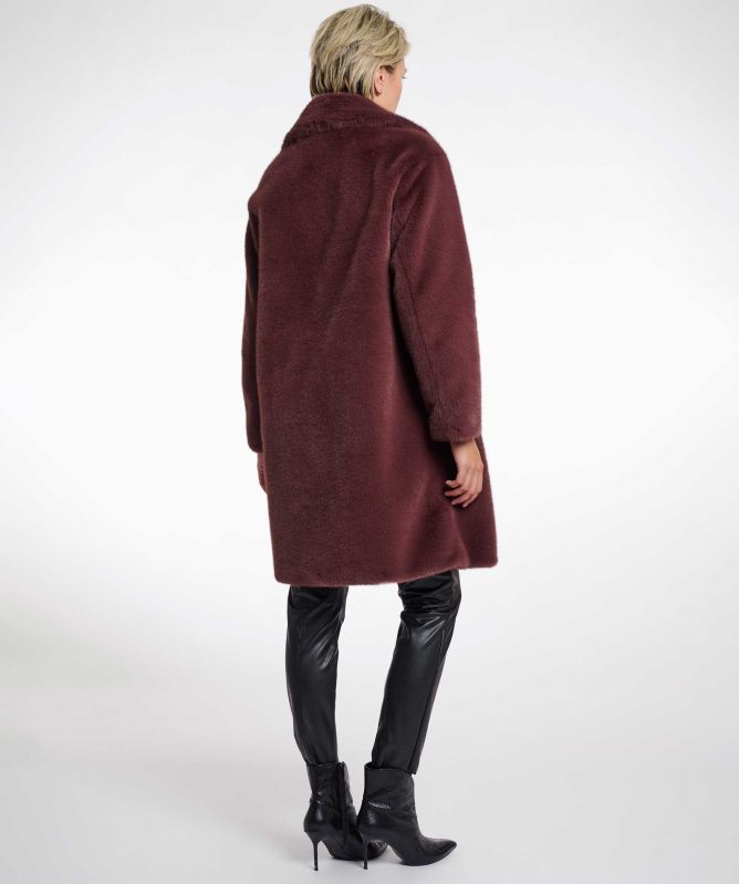 Rino and Pelle Geesje Faux Fur Coat