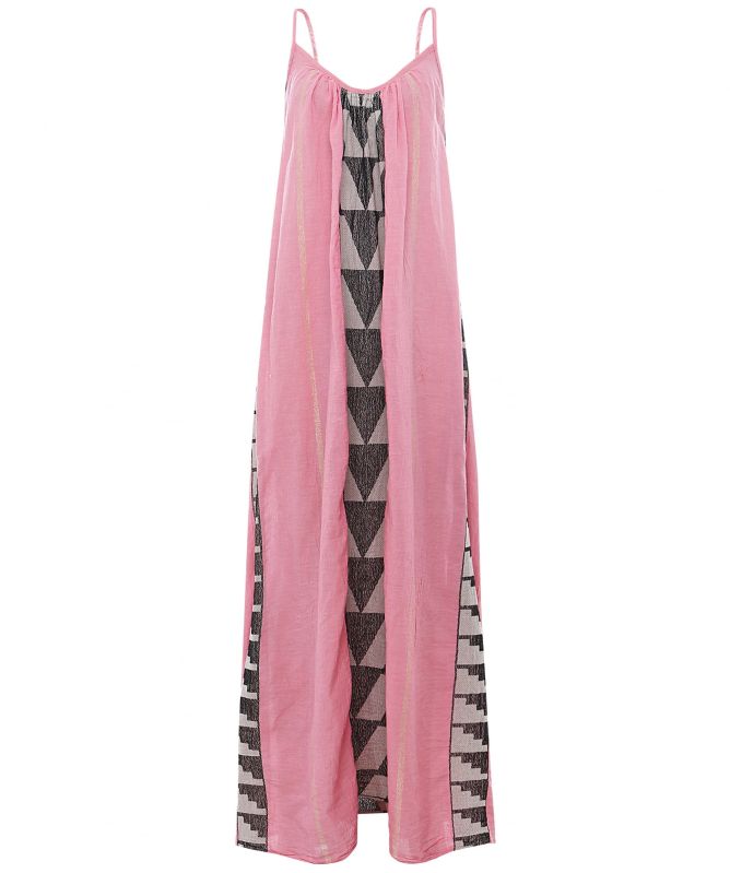 Pearl and Caviar Zakar Cotton Maxi Dress