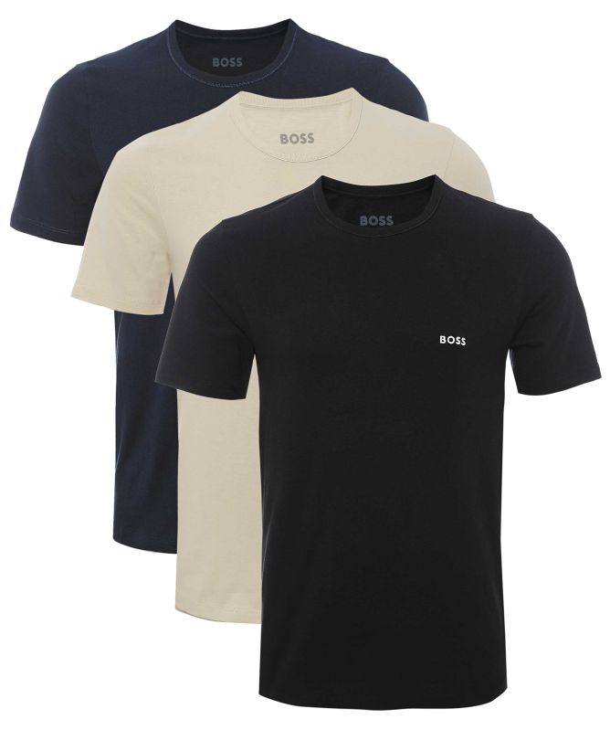 BOSS Classic Crew T-Shirt Three-Pack