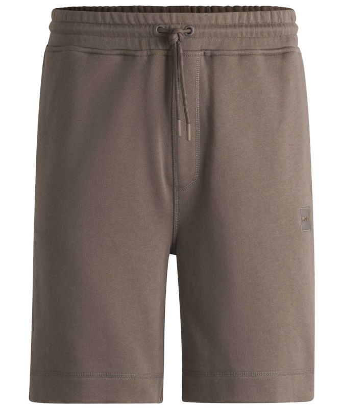 BOSS Cotton Terry Sewalk Shorts