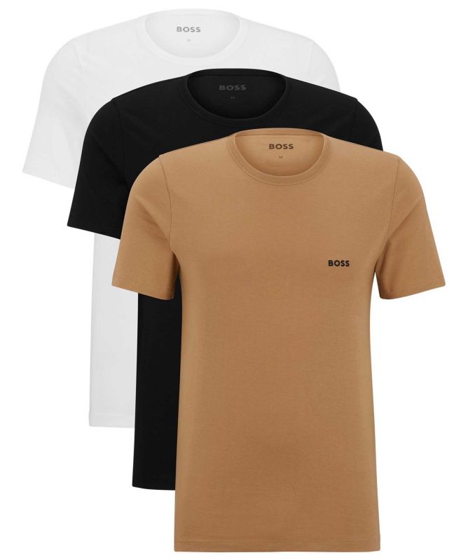 BOSS Crew Neck T-Shirts 3 Pack