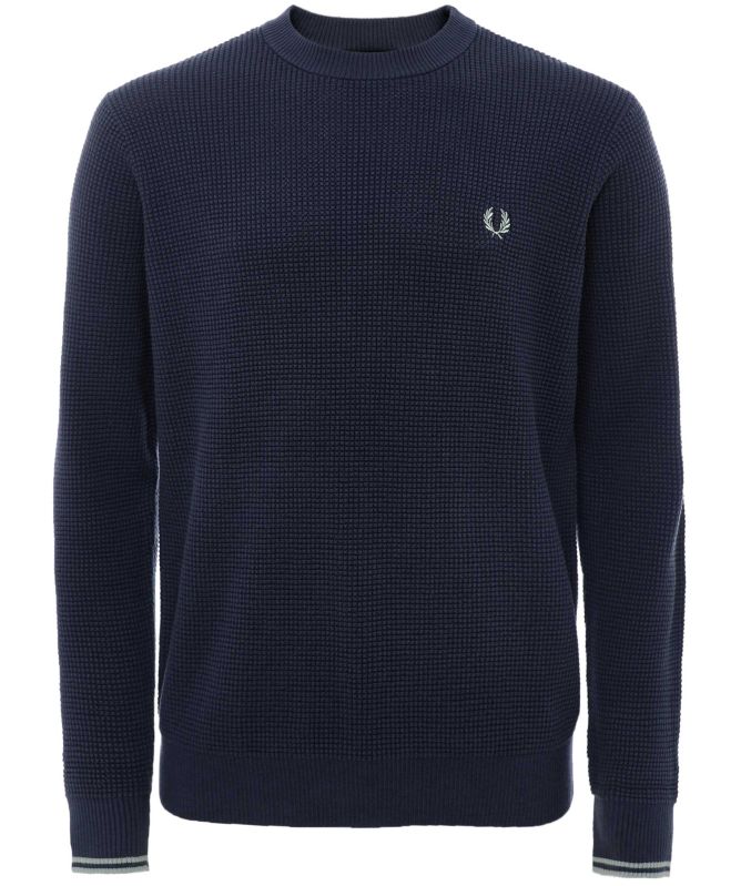 Fred Perry Waffle Stitch Jumper