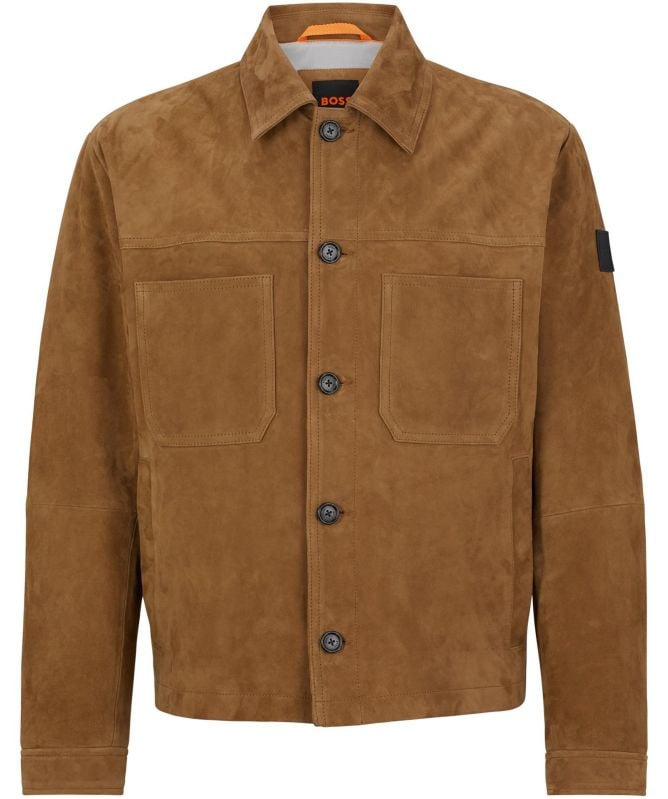 BOSS Suede Jaked Overshirt