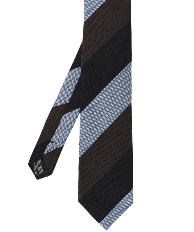 Amanda Christensen Silk Wide Stripe Tie