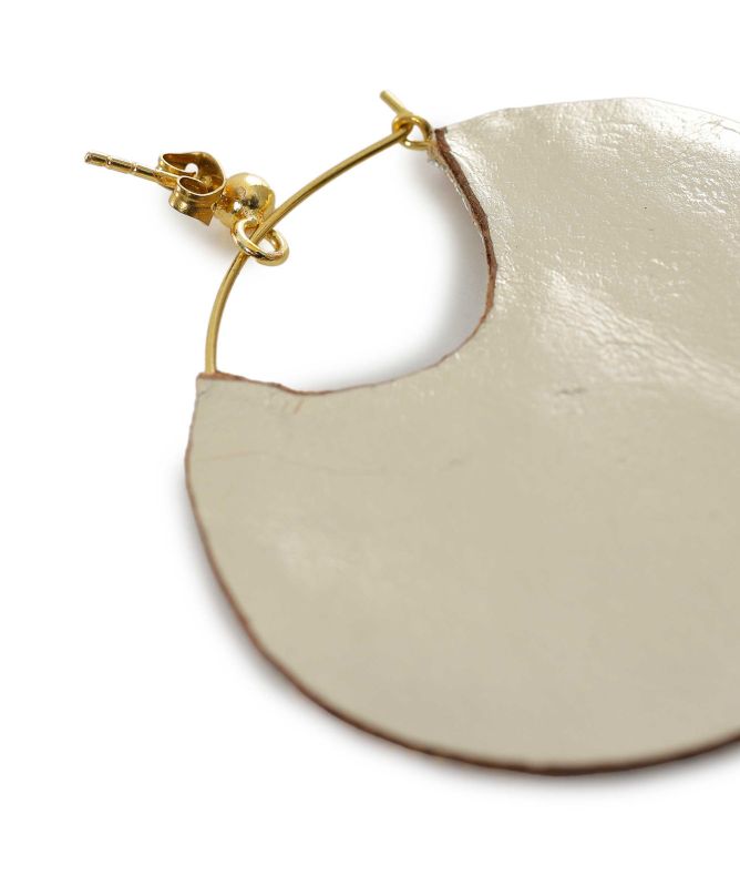Nahua Apie Classic Hoop Earrings