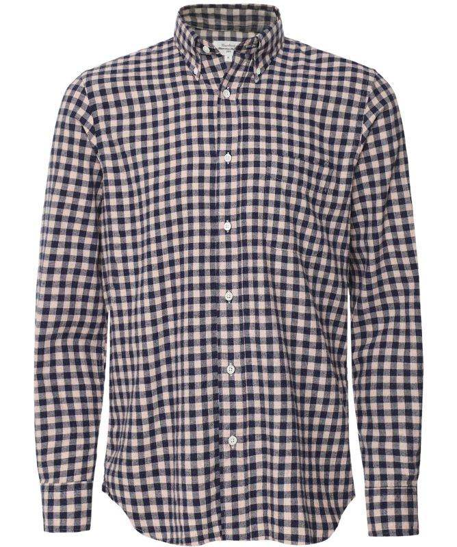 Hartford Flannel Gingham Pitt Shirt