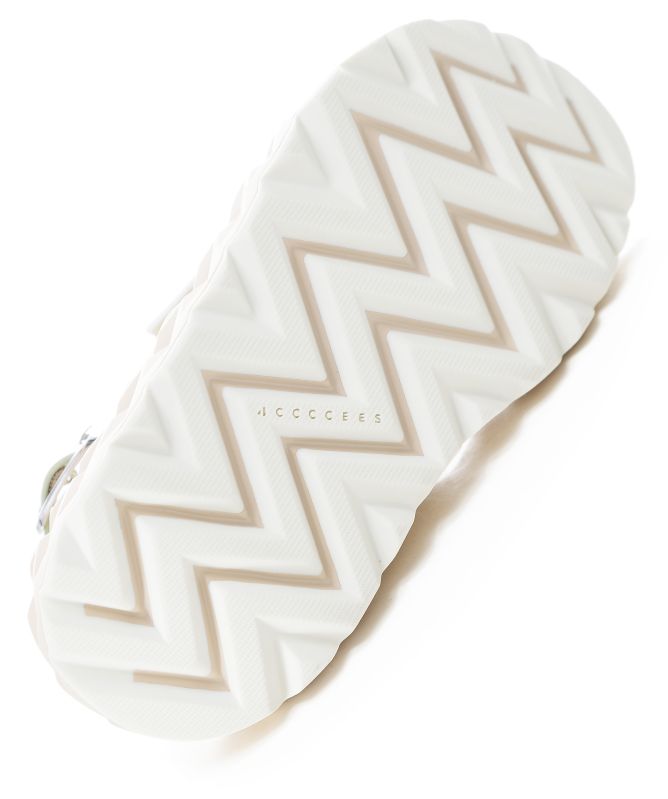 4CCCCEES Jabara Sandy White Sandals