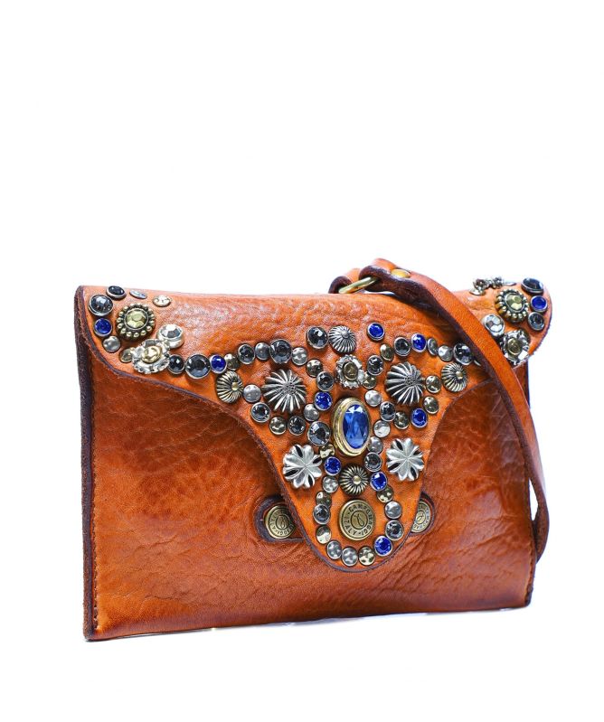 Campomaggi Embellished Leather Pouch