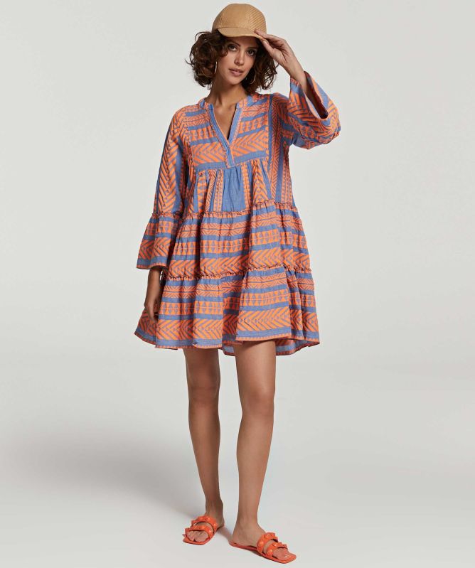 devotion twins embroidered ella tunic dress Anthropologie Devotion Twins Embroidered Ella Tunic Dress Size XS