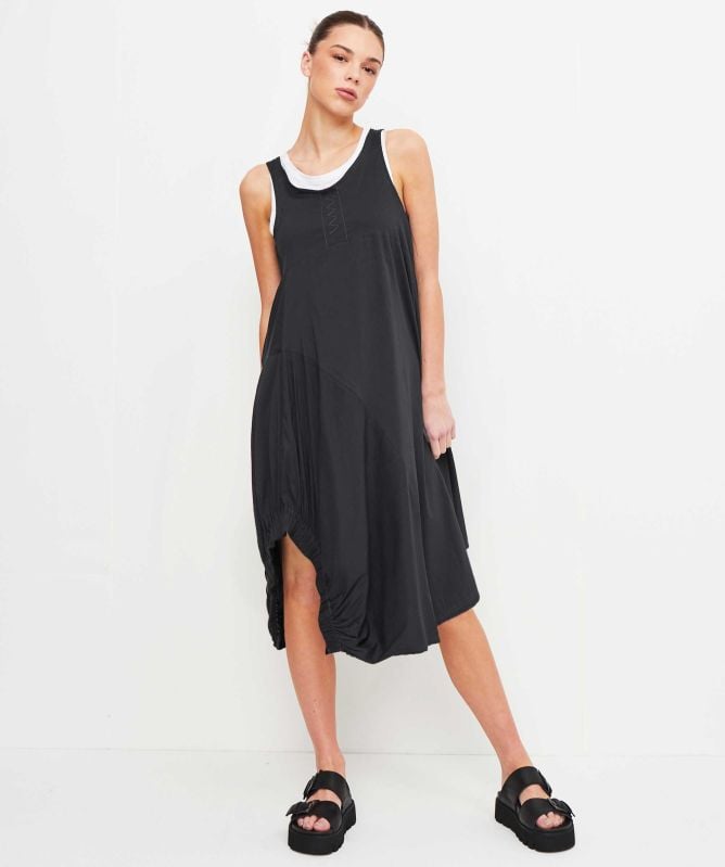 Lurdes Bergada Ruched Detail Midi Dress