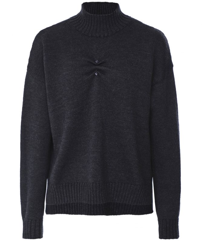 GANNI Wool Turtle Neck Sweater