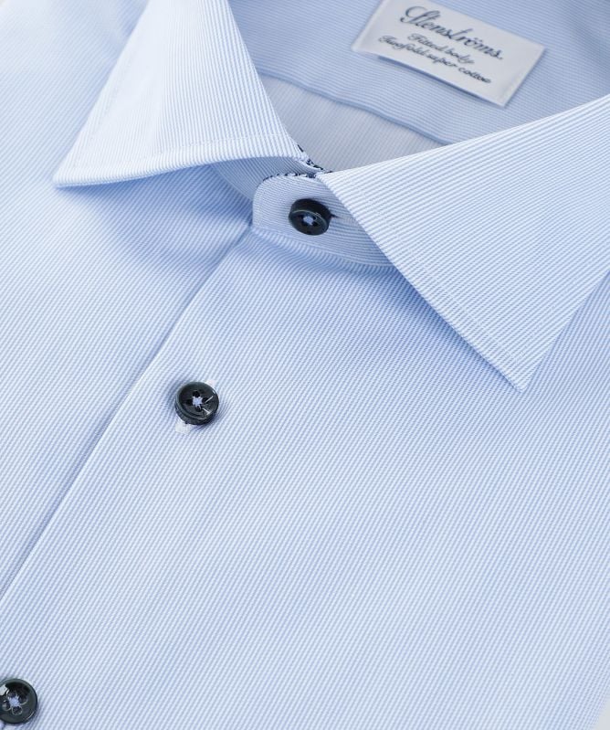 Stenstroms Fitted Body Striped Shirt