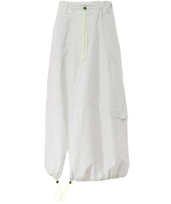 Lurdes Bergada Flared Drawstring Midi Skirt