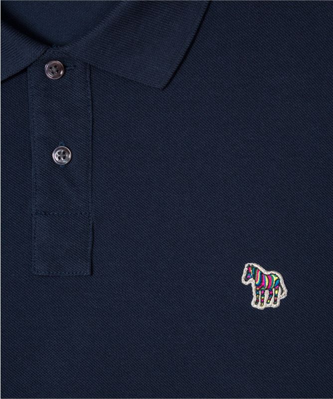 Paul Smith Long Sleeve Zebra Polo