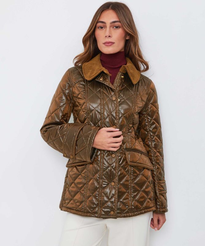 Peuterey Shiny Padded Quilted Jacket