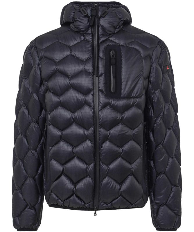 Peuterey Geometric Quilt Down Jacket