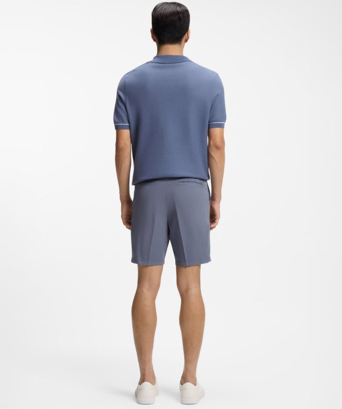 BOSS Stretch-Cotton Twill Modern-Fit Shorts