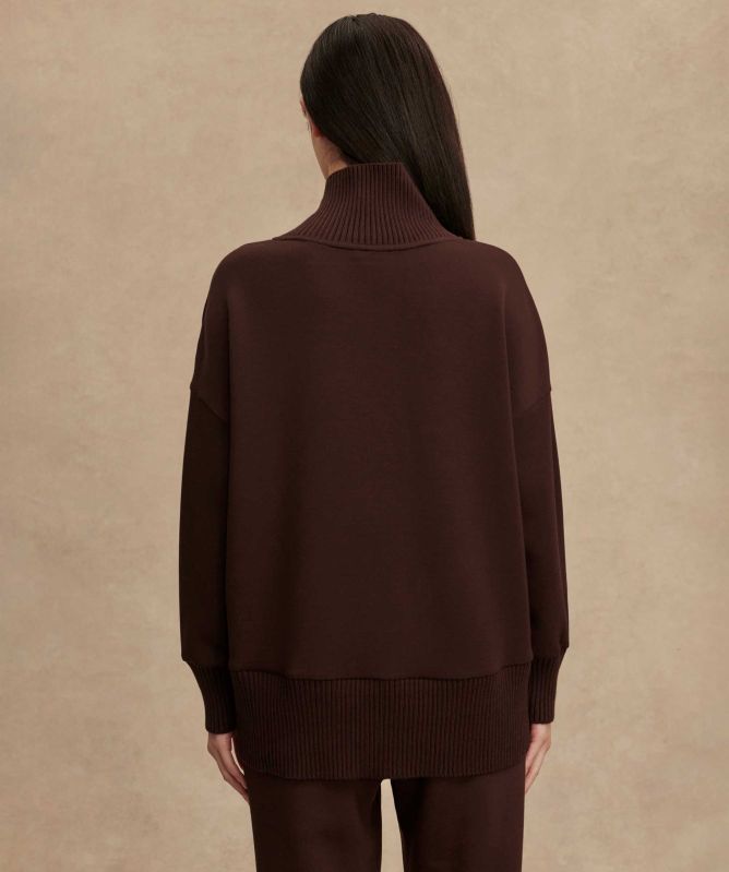 Varley Barker High Neck Sweatshirt