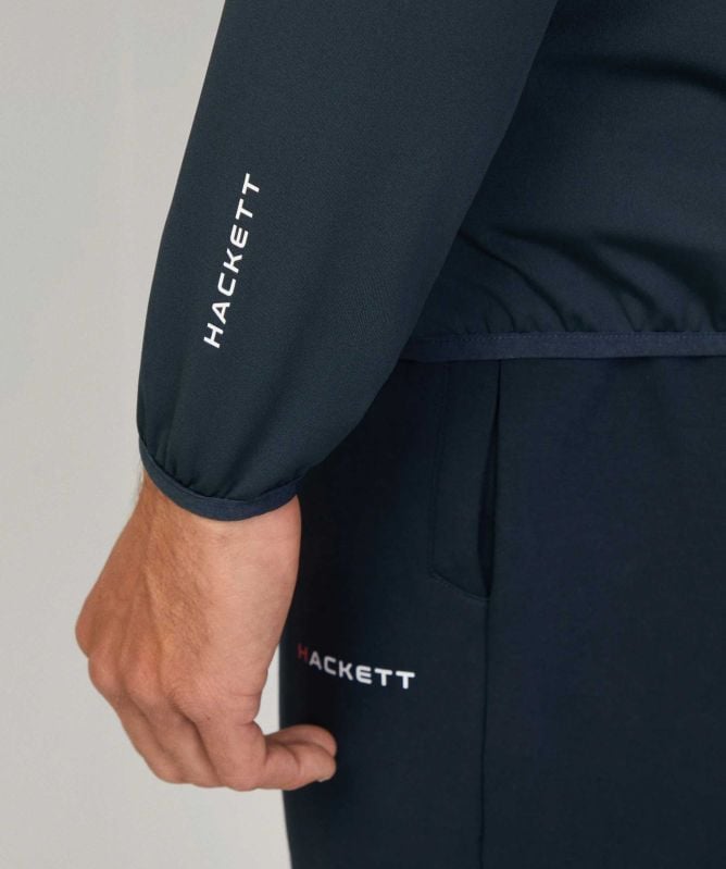 Hackett Quilted Zip Sweatshirt