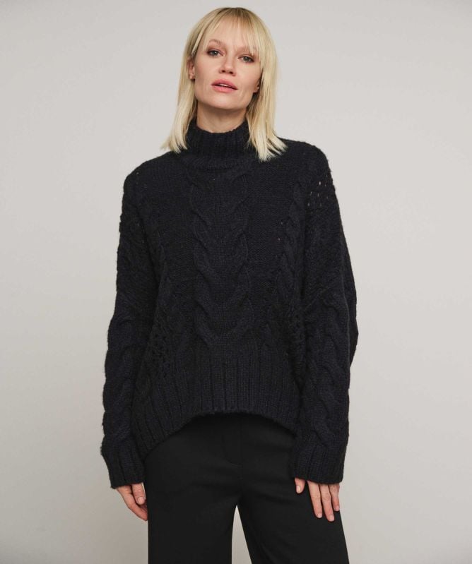 Rino and Pelle Kelson Cable Knit Jumper