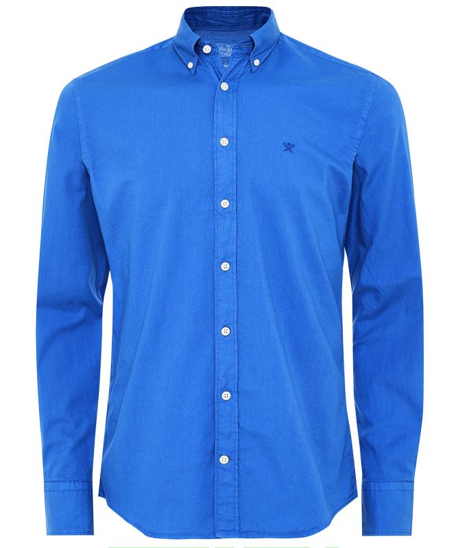 Hackett Slim Fit Garment Dyed Oxford Shirt